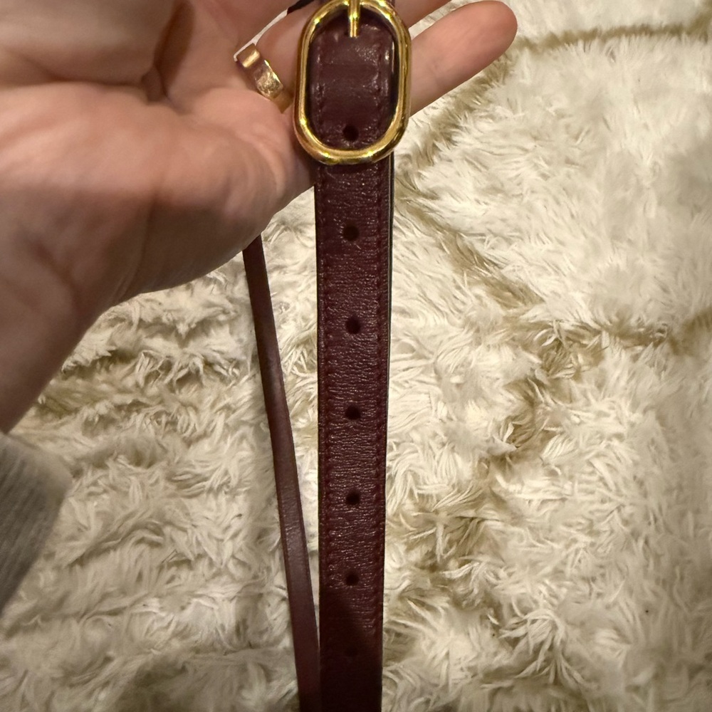 Gucci crossbody bag in BURGUNDY - Picture 6 of 9